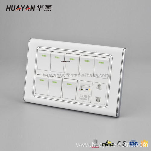 attractive style electric decorative switches and sockets